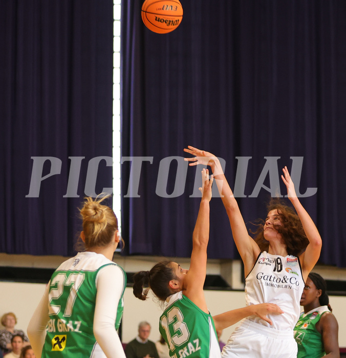 Basketball Damen Superliga 2022/23, Grunddurchgang 1.Runde Basket Flames vs. UBI Graz