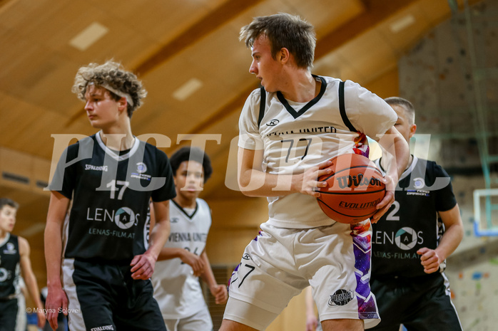 01.02.2025 Österreichischer Basketballverband 2024/25, SLMU16, Post SV Wien vs. BBC Nord Dragonz