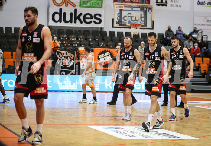 Basketball Superliga 2021/22, Grunddurchgang 12.Runde Klosterneuburg Dukes vs. BC Vienna


