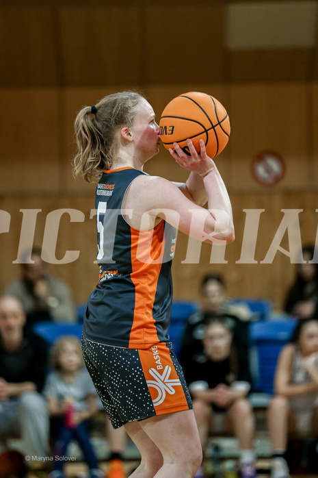 22.02.2025 Österreichischer Basketballverband 2024/25, SLWU19 Basket Flames UNION vs Basket Duchess