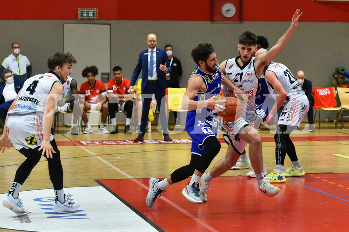 Basketball Superliga 2021/22, Grunddurchgang. 10.Runde Flyers Wels vs. Swans Gmunden