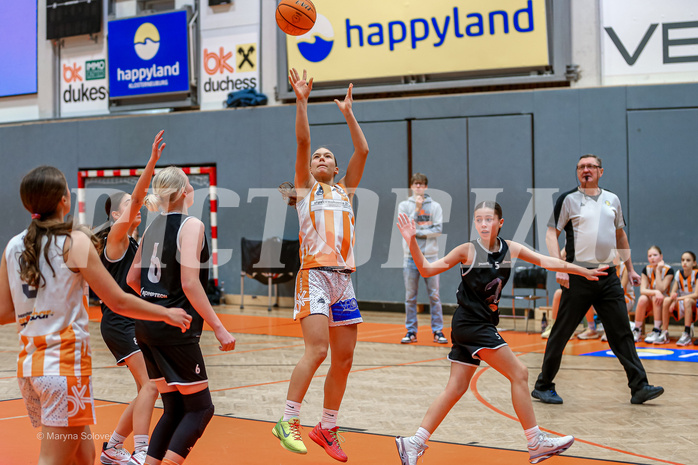 15.12.2024 Österreichischer Basketballverband 2024/25, SLWU14 Basket Duchess vs. Gratkorn Scorpions
