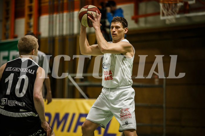 Basketball, Basketball Zweite Liga, Playoffs: Viertelfinale 2. Spiel, BBC Nord Dragonz, Mattersburg Rocks, Dragisa Najdanovic (7)
