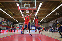 Basketball, Superliga 2024/25, Grunddurchgang 14.Runde, Flyers Wels vs. UBSC Graz,
