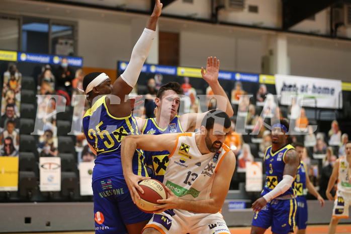 Basketball Superliga 20120/21, Grunddurchgang 4.Runde Klosterneuburg Dukes vs. UBSC Graz


