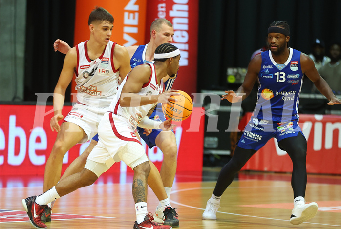 Basketball Superliga 2024/25, Gruunddurchgang 18.Runde BC Vienna vs. Oberwart Gunners



