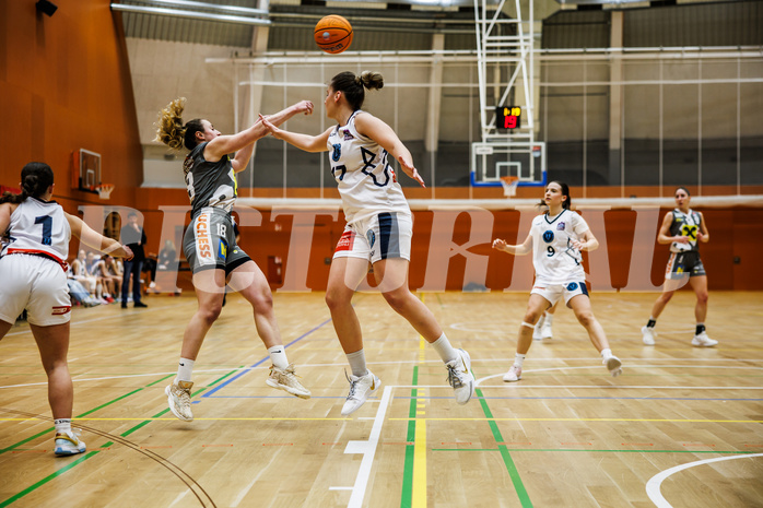 Basketball, Win2Day Basketball Damen Superliga 2024/25, Grunddurchgang 9.Runde, Vienna Timberwolves, Klosterneuburg Duchess, Sarah Winkler (18)