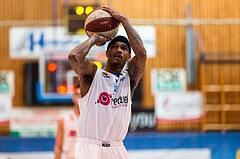 Basketball, ABL 2016/17, Playoff HF Spiel 1, Oberwart Gunners, WBC Wels, Derek Jackson Jr. (6)