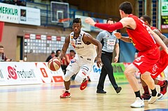 Basketball ABL 2015/16 Grunddurchgang 33.Runde Oberwart Gunners vs. WBC Wels