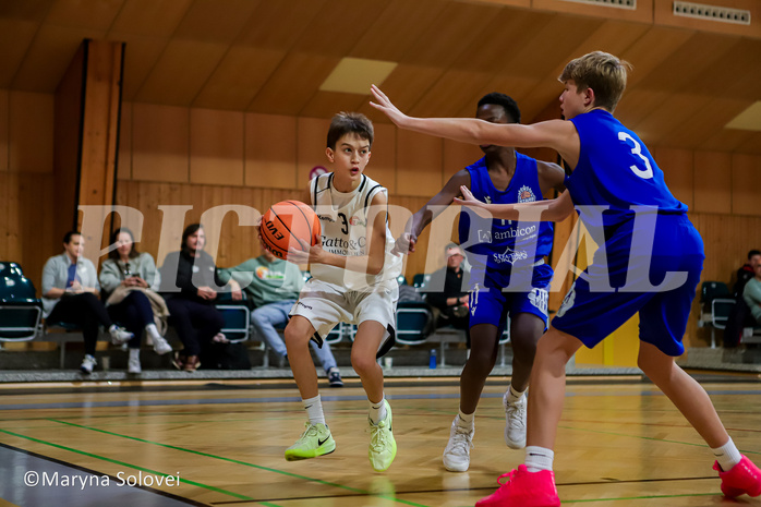 09.11.2024 Österreichischer Basketballverband 2024/25, SLMU14, Basket Flames WAT vs STARS Basketball