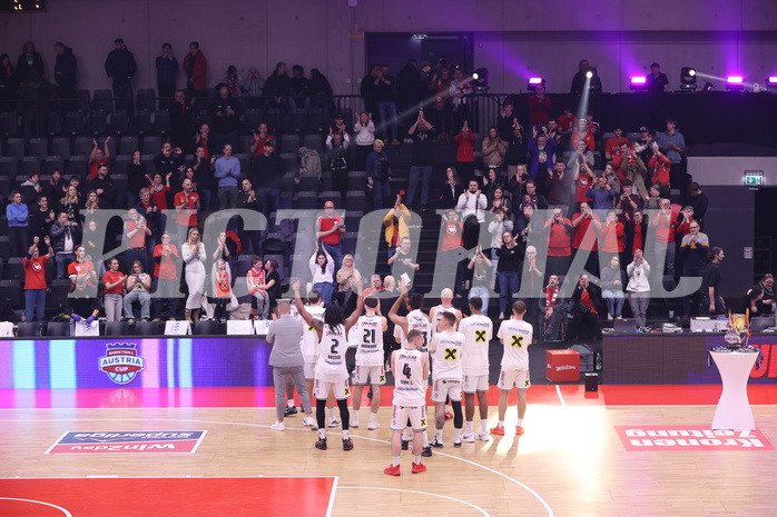 19.01.2025, Graz, Raiffeisen Sportpark, Basketball Austria Cup 2025, Final Four, Finale, Flyer Wels vs. Klosterneuburg Dukes,  