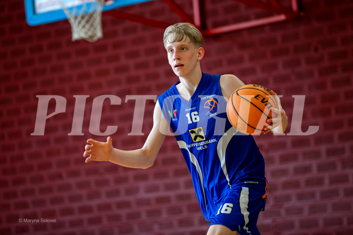31.03.2025 Österreichischer Basketballverband 2024/25, SLMU14 Basket Flames WAT vs. FSN Baskets Wels