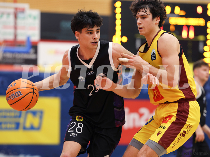 Basketball Zweite Liga 2024/25, Grunddurchgang 16.Runde Traiskirchen Lions NextGen vs. Vienna United


