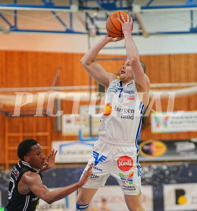 Basketball Superliga 2024/25, 10.Plazierungsrunde Oberwart Gunners vs. Flyers Wels