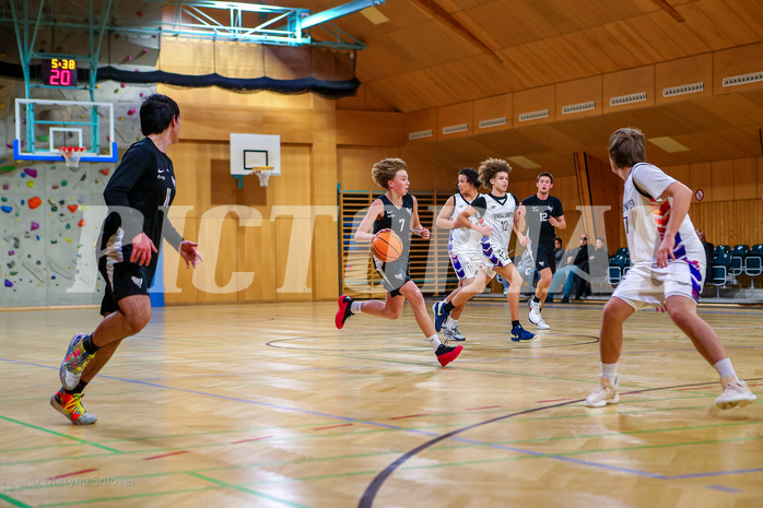 01.12.2024 Österreichischer Basketballverband 2024/25, SLMU16, Post SV Wien vs. Swarco Raiders