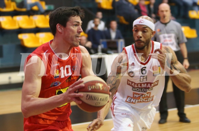 Basketball ABL 2016/17, Grunddurchgang 34.Runde BC Vienna vs. Oberwart Gunners