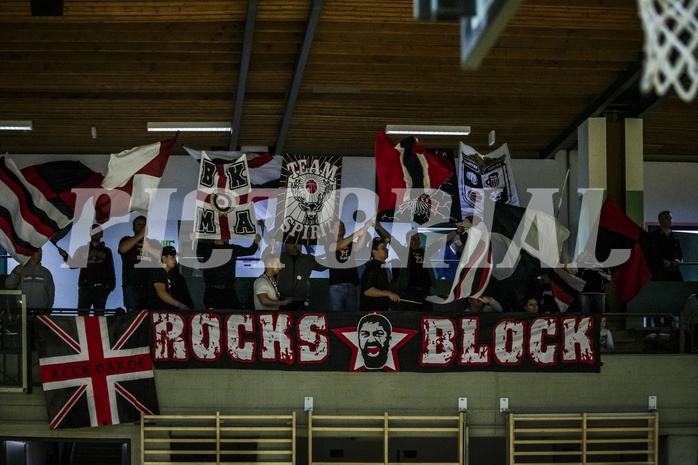 Basketball, 2.Bundesliga, Grunddurchgang 9.Runde, Mattersburg Rocks, Basket Flames, Rocks Block