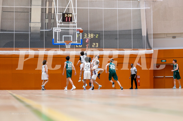 08.03.2025 Österreichischer Basketballverband 2024/25, SLMU16, Post SV Wien vs Dornbirn Lions