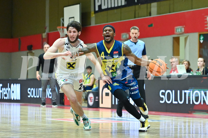 Basketball Superliga 2023/24, 4.Plazierungsrunde,
Flyers Wels vs. UBSC Graz

