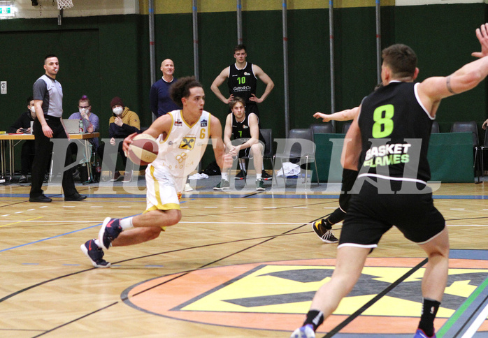 Basketball 2.Bundesliga 2020/21 Grunddurchgang 16.Runde  Fürstenfeld Panthers vs  Basket Flames 