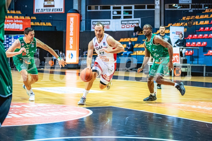 Basketball Basketball Superliga 2021/22, Grunddurchgang 7.Runde BC Vienna vs. Kapfenberg Bulls
