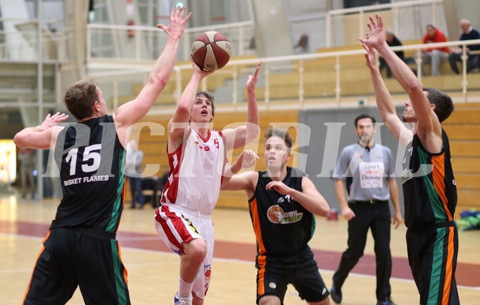 Basketball 2.Bundesliga 2016/17, Grunddurchgang 11.Runde UBC St.Pölten vs. Basket Flames


