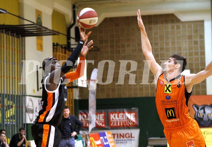 Basketball ABL 2015/16 Grunddurchgang 11.Runde  Fürstenfeld Panthers vs BK Dukes Klosterneuburg
