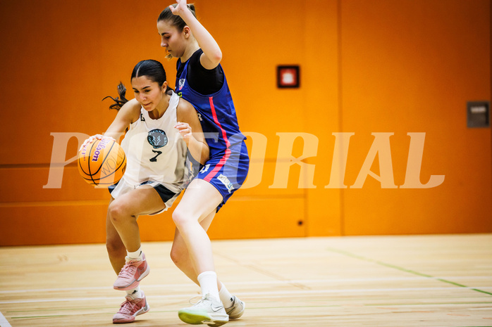 Basketball, SLWU19 Basketball Damen Superliga 2024/25, Vienna Timberwolves, DBB LZ OÖ, 