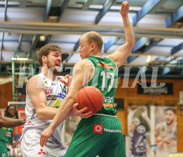 Basketball Superliga 2022/23, Playoff,  Viertelfinale Spiel 1 Gmunden Swans vs. Kapfenberg Bulls