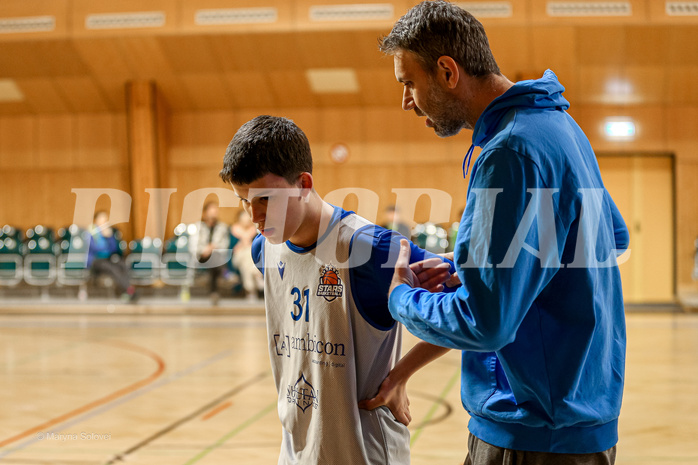 09.03.2025 Österreichischer Basketballverband 2024/25, SLMU14, STARS Basketball vs Vienna United