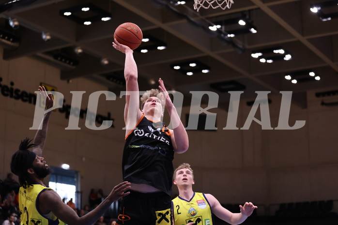 01.04.2023, Graz, Raiffeisen Sportpark Graz, Basketball Superliga 2022/23, 7. Qualifikationsrunde, UBSC Raiffeisen Graz vs. CITIES Panthers Fürstenfeld 