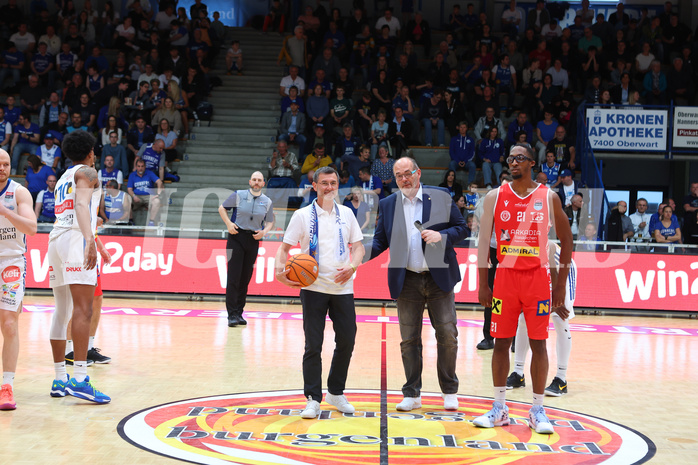 Basketball Superliga 2024/25, Playoffs, Halbfinale Spiel 3 Oberwart Gunners vs. Traiskirchen Lions