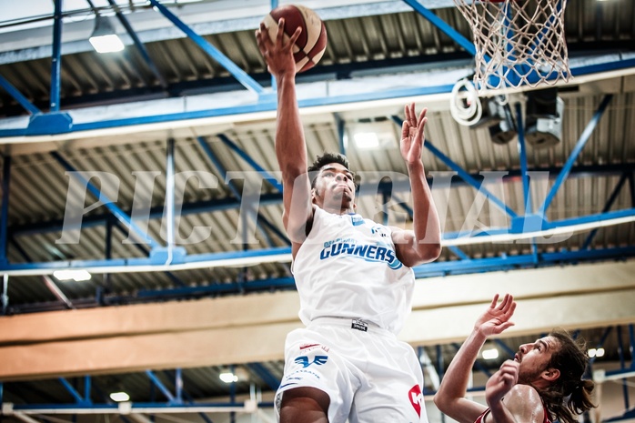 Basketball, ABL 2017/18, Grunddurchgang 27.Runde, Oberwart Gunners, BC Vienna, Gregg Denzel (9)