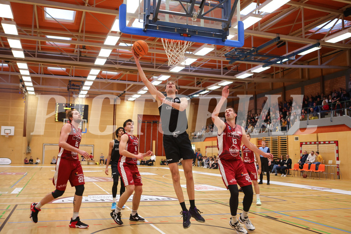 Basketball Zweite Liga 2023/24, Grunddurchgang 19.Runde Mistelbach Mustangs vs. Basket Flames