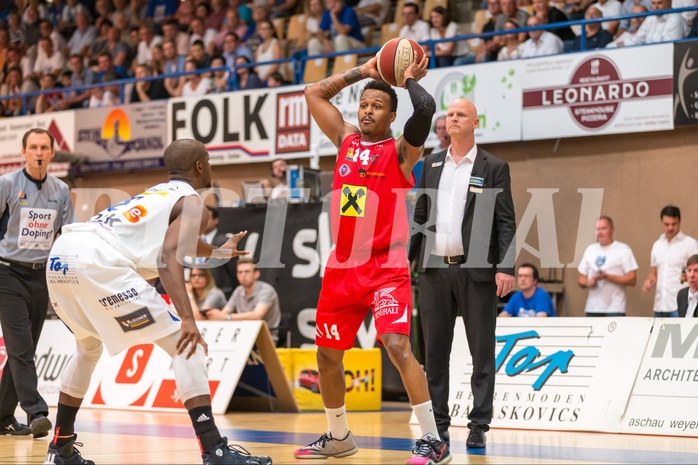 Basketball ABL 2015/16 Playoff Finale Spiel 2 Oberwart Gunners vs. WBC Wels