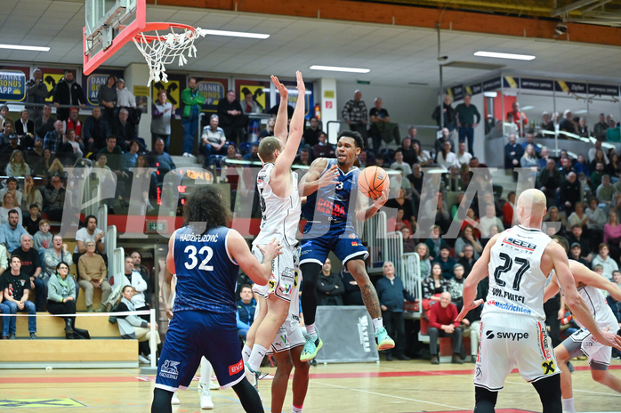 Basketball, Superliga 2024/25, Grunddurchgang 17.Runde, Flyers Wels vs. BBC Nord Dragonz,