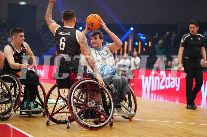 Basketball Austria Cup 2025, Final Four, Rollstuhl BB Cup Finale,  Flinkstones Graz vs Sitting Bulls Klosterneuburg


