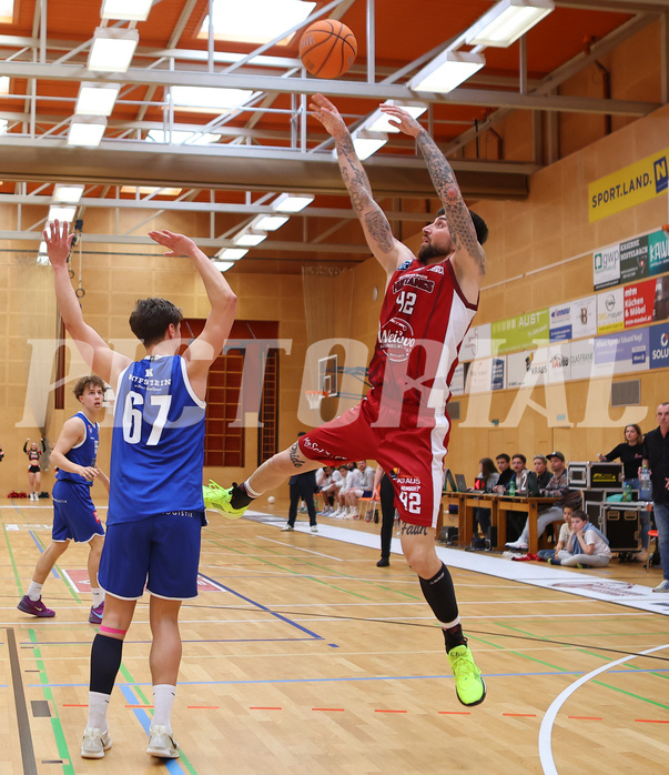 Basketball Zweite Liga 2024/25, Playoffs, Viertelfinale Spiel 1 Mistelbach Mustangs vs. Kufstein Towers