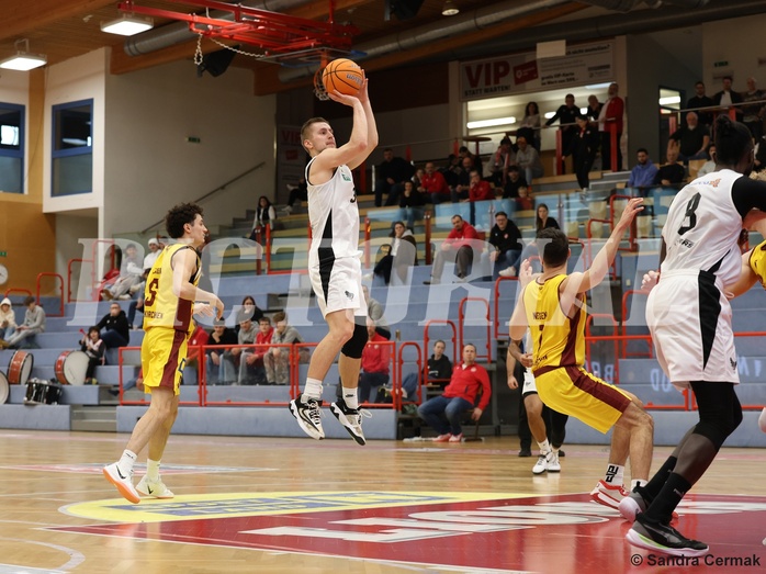 Basketball Zweite Liga 2024/25, Grunddurchgang 17.Runde Traiskirchen Lions NextGen vs. Raiders Tirol