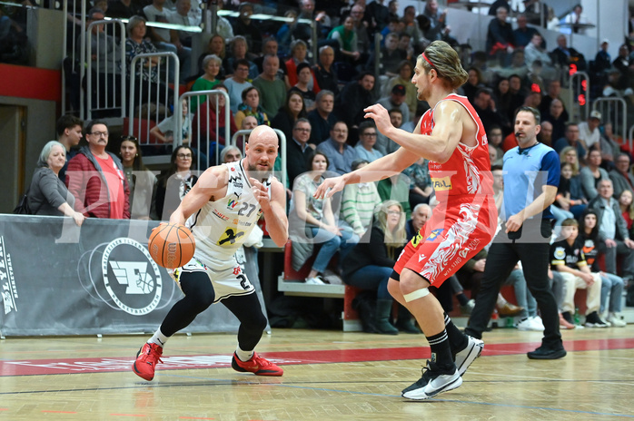 Basketball, Superliga 2024/25, Plazierungsrunde 1.Runde, Flyers Wels vs. Traiskirchen Lions,
