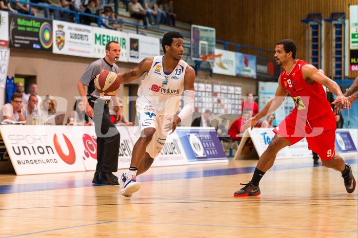 Basketball, ABL 2016/17, Playoff HF Spiel 5, Oberwart Gunners, WBC Wels, Andell Cumberbatch (13)