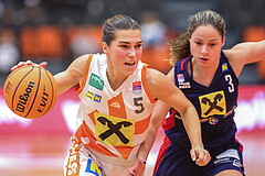 Basketball Damen Superliga 2023/24, Grunddurchgang Spiel 4 BK Duchess Klosterneuburg vs. SKN St.Pölten


