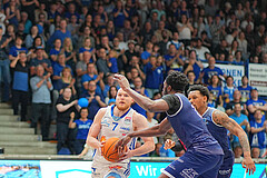 Basketball, Basketball Superliga 2024/25, Playoffs, Finale Spiel 1, Oberwart Gunners vs. BBC Nord Dragonz