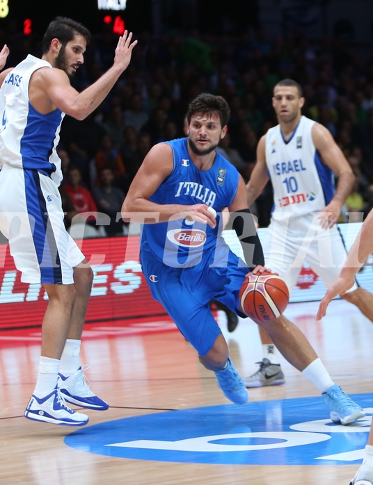 Basketball Eurobasket 2015  Team Israel vs. Team Italy


