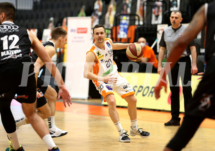 Basketball Superliga 2020/21, 6. Plazierungsrunde Klosterneuburg Dukes vs. Flyers Wels