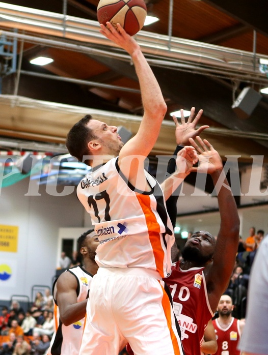 Basketball ABL 2015/16 Grunddurchgang 28.Runde BK Dukes Klosterneuburg vs. BC Vienna


