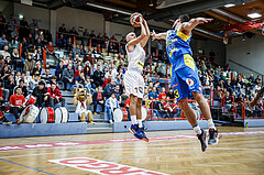 Basketball, Admiral Basketball Superliga 2019/20, Grunddurchgang 9.Runde, Traiskirchen Lions, SKN St. Pölten, Oscar Schmit (17)