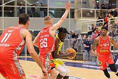 Basketball Superliga 2023/24, Grunddurchgang 19.Runde SKN St. Pölten vs. Traiskirchen Lions