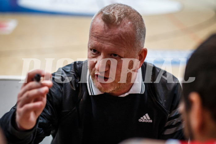 Basketball, Admiral Basketball Superliga 2019/20, Grunddurchgang 14.Runde, Oberwart Gunners, BC Vienna, Luigi Gresta (Head Coach)