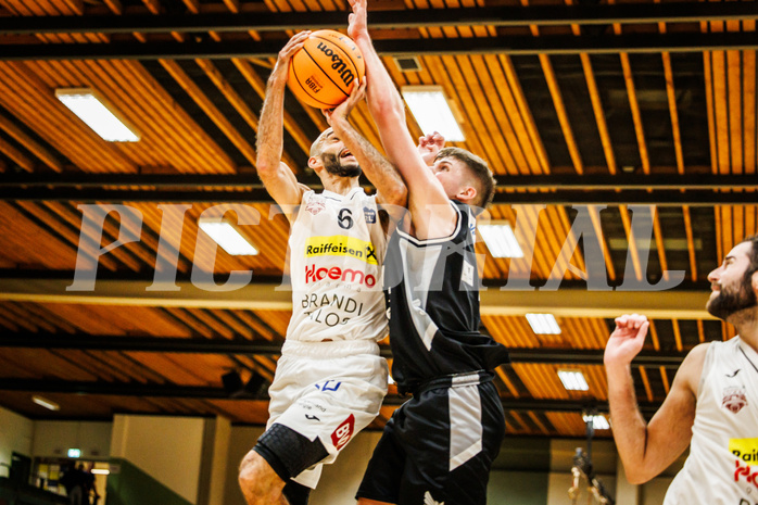 Basketball, Basketball Zweite Liga 2023/24, Grunddurchgang 6.Runde, Mattersburg Rocks, Raiders Innsbruck, Dominik Alturban (6)